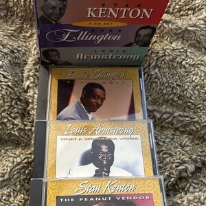 Jazz Legends CD Collection Stan Kenton, Duke Ellington Louis Armstrong.